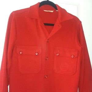 VINTAGE BOY SCOUT WOOL COAT JACKET UNISEX